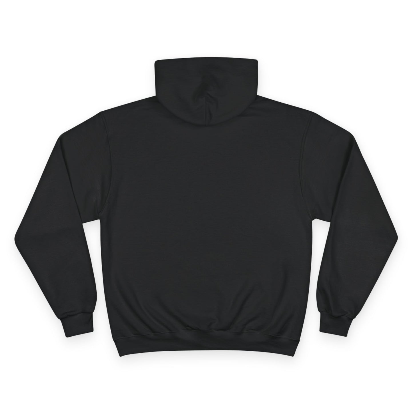 Artistic Champion Hoodie with Unique Graphic Design